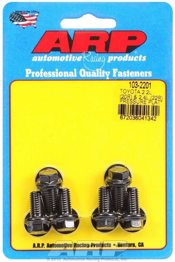 ARP Pressure Plate Bolt Kit Toyota 2.2L 20R/2.4L 22R 103-2201