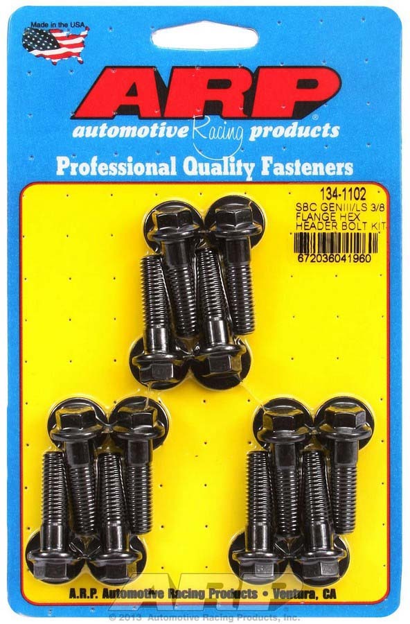 ARP Header Bolt Kit - 6pt GM LS 134-1102