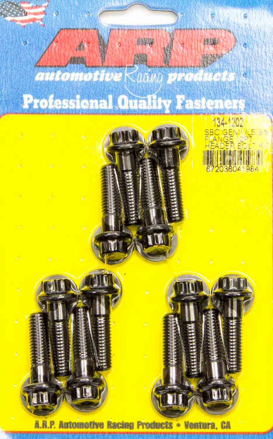 ARP Header Bolt Kit - 12pt GM LS 134-1202