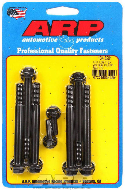 ARP W/P & Thermostat Housing Bolt Kit - 6pt LS1/LS2 134-3201