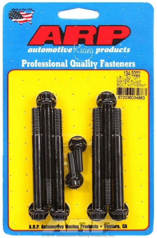 ARP W/P & Thermostat Housing Bolt Kit - 12pt LS1/LS2 134-3202