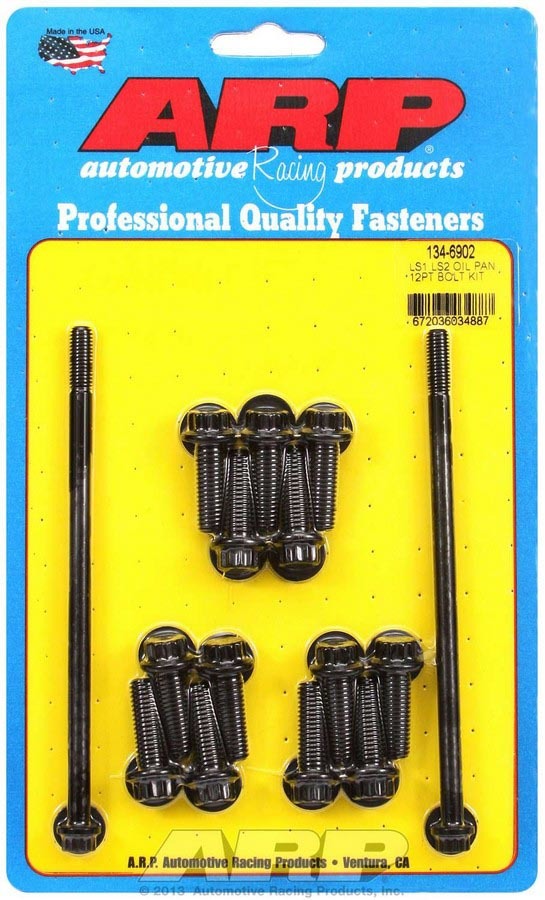 ARP LS1/LS2 Oil Pan Bolt Kit 12pt 134-6902