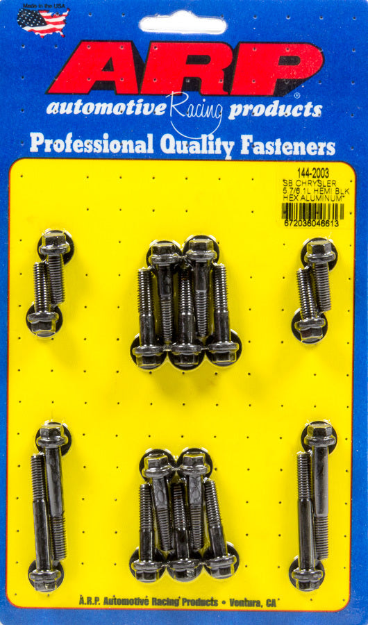 ARP Intake Manifold Bot Kit 6pt Mopar 5.7/6.1L Hemi 144-2003