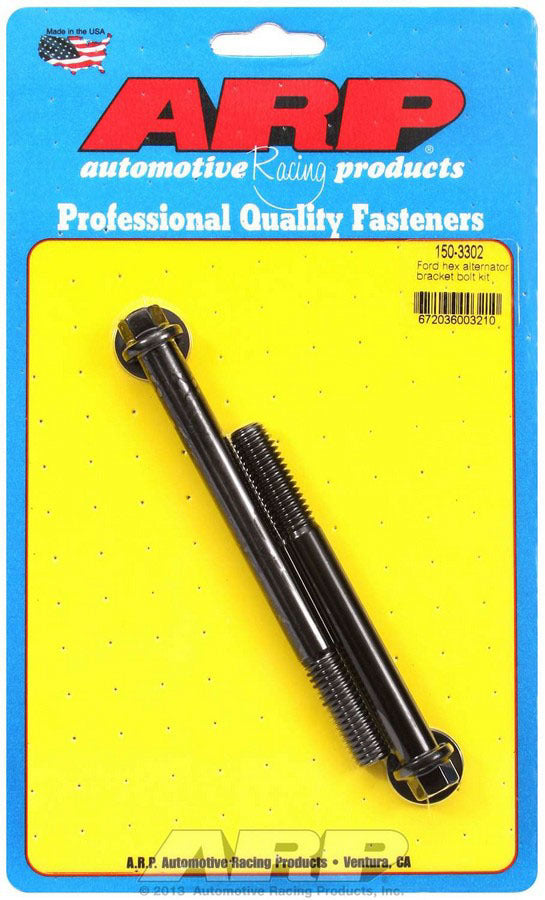 ARP Ford Alternator Bracket Bolt Kit - 6pt 150-3302
