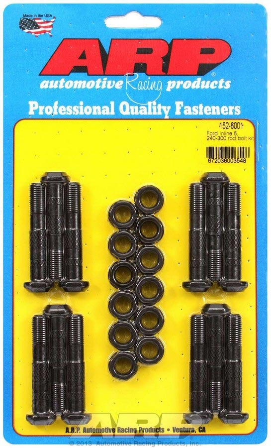 ARP Ford Rod Bolt Kit - Fits 240-300 Inline 6 152-6001