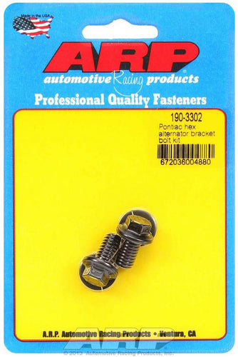 ARP Pontiac 6pt Alternator Bracket Bolt Kit 190-3302