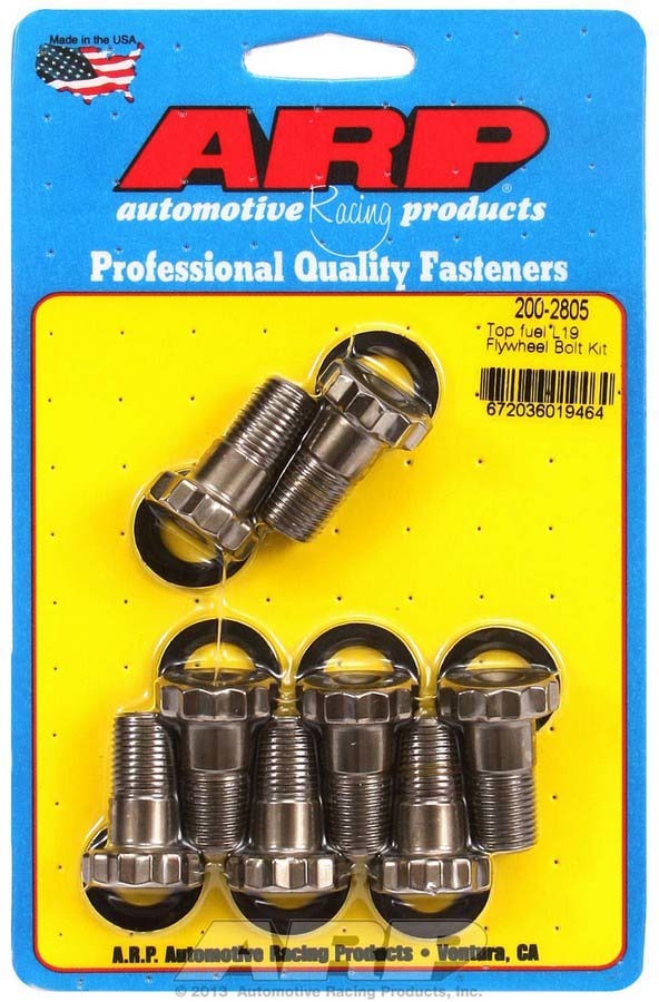 ARP Top Fuel Flywheel Bolt Kit - L19 200-2805
