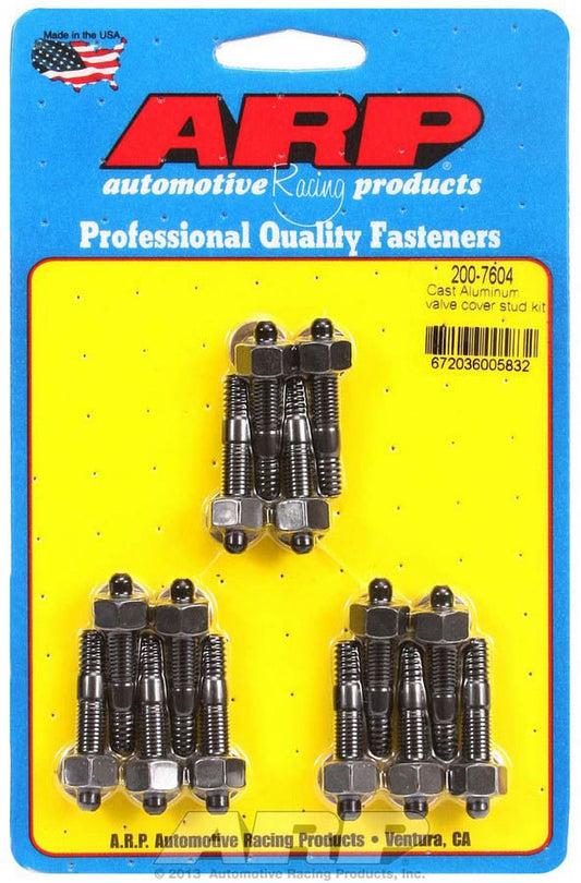 ARP Valve Cover Stud Kit 1/4 6pt (14) 200-7604