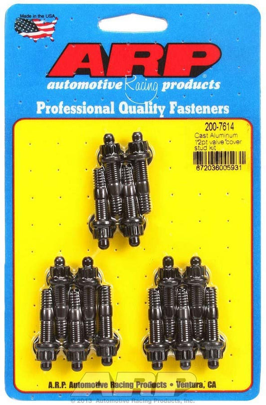 ARP Valve Cover Stud Kit 1/4 12pt (14) 200-7614