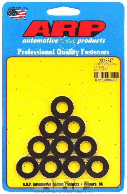 ARP Black Washers - 7/16 ID x 7/8 OD (10) 200-8747