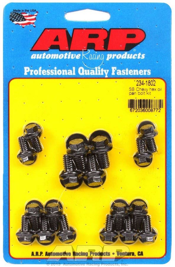 ARP SBC Oil Pan Bolt Kit 234-1802