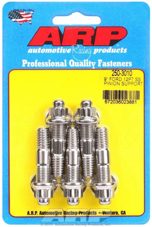 ARP Ford 9" S/S Pinion Support Stud Kit 12pt 250-3010