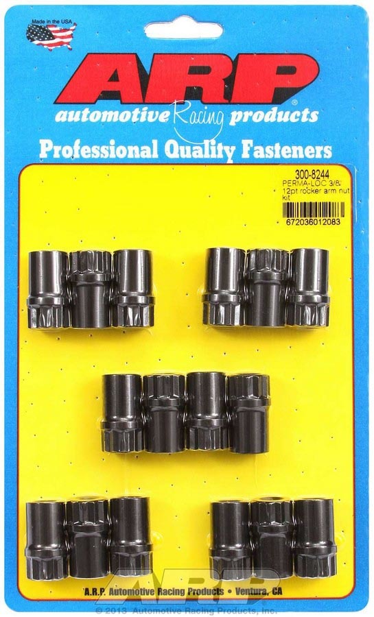 ARP Rocker Arm Nut Kit - 3/8 (16) 300-8244