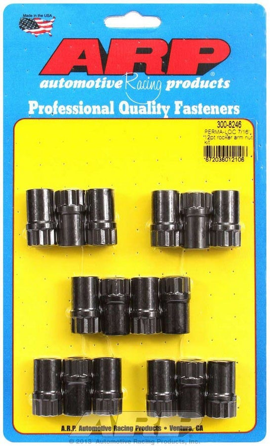ARP Rocker Arm Nut Kit - 7/16 (16) 300-8246