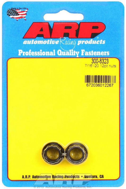 ARP 7/16-20 12pt Nuts (2) 300-8323