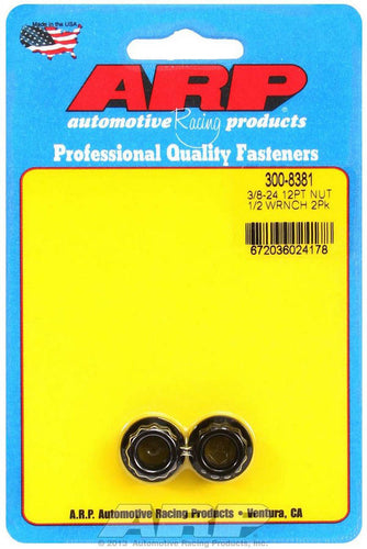 ARP 3/8-24 12pt Nuts (2pk) 300-8381