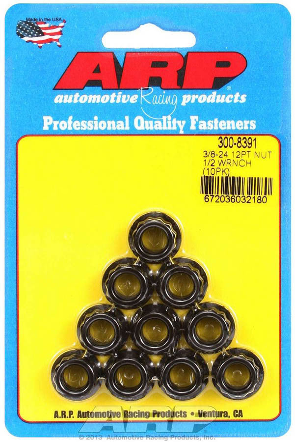 ARP 3/8-24 12pt Nuts (10) 300-8391