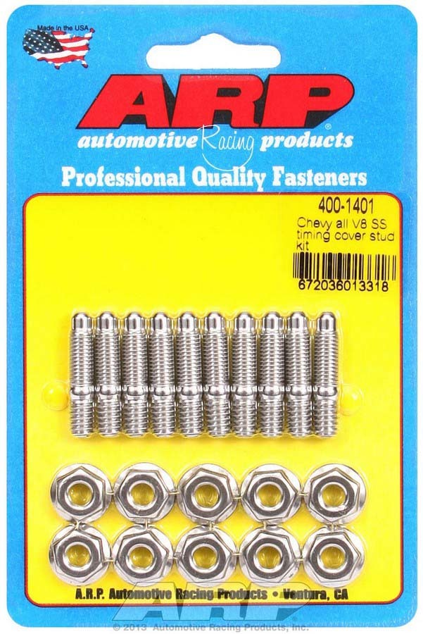 ARP S/S Timing Cover Stud Kit 400-1401