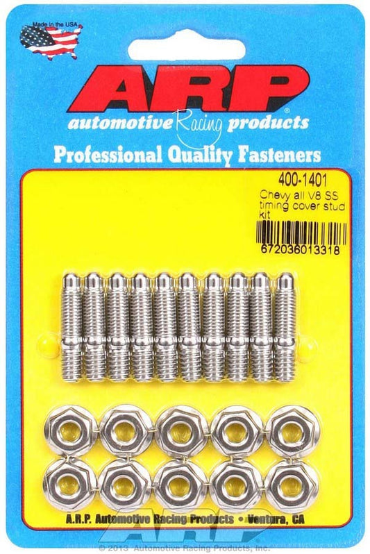 ARP S/S Timing Cover Stud Kit 400-1401
