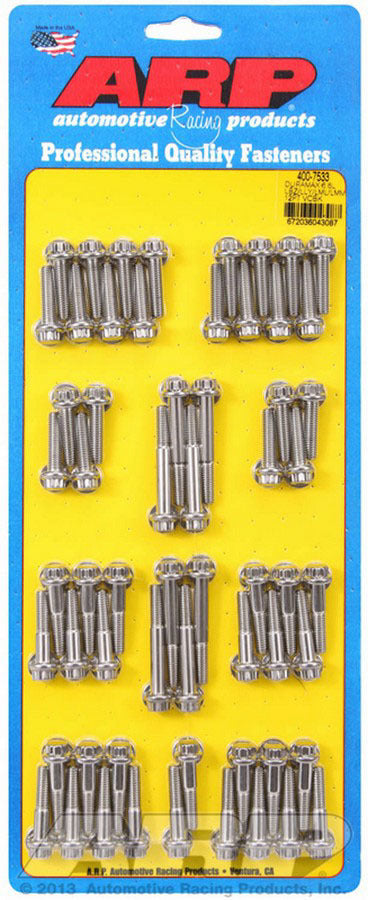 ARP Valve Cover Bolt Kit 12pt GM Duramax 6.6L 400-7533