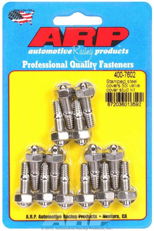 ARP S/S Valve Cover Stud Kit 6pt (14) 400-7602