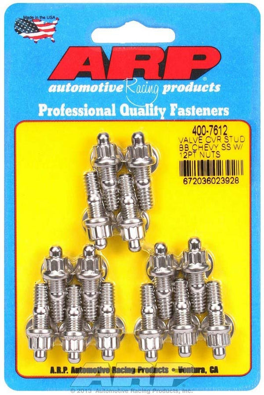 ARP S/S Valve Cover Stud Kit 12pt (14) 400-7612