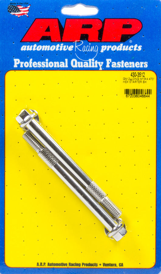 ARP S/S Starter 6pt Bolt Kit 10mm x 4.470 UHL 430-3512