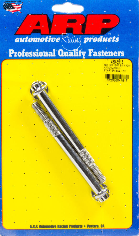 ARP S/S Starter 12pt Bolt Kit 3/8-16 x 4.400 UHL 430-3513
