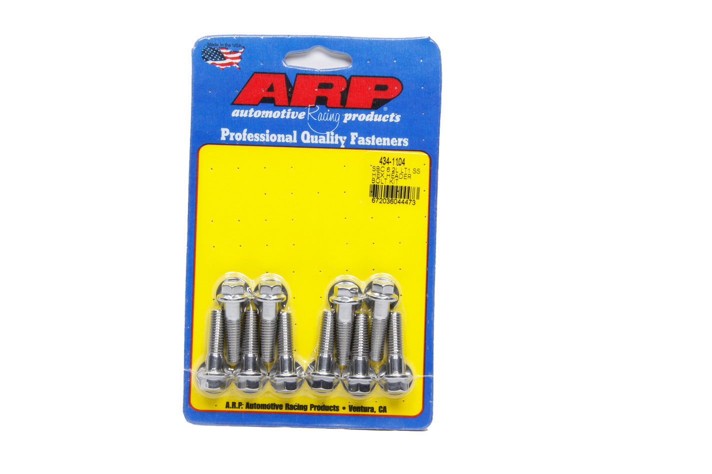 ARP Header Bolt Kit - GM LT1 6.2L 6pt S/S 434-1104