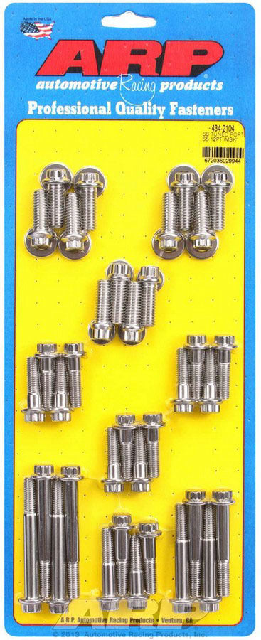 ARP SBC S/S Intake Bolt Kit 12pt 434-2104