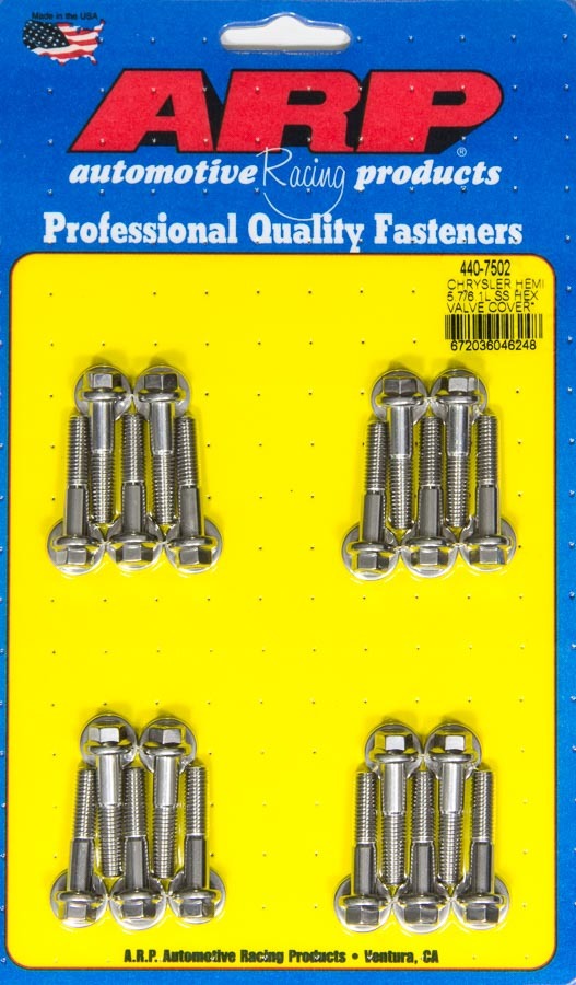 ARP Valve Cover Bolt Kit 6pt Mopar 5.7/6.1L Hemi 440-7502