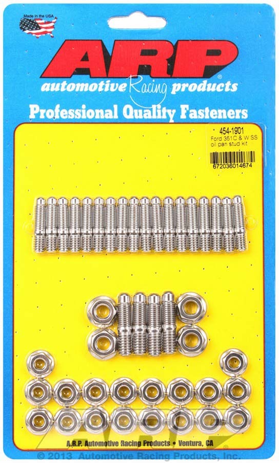 ARP Ford S/S Oil Pan Stud Kit 454-1901