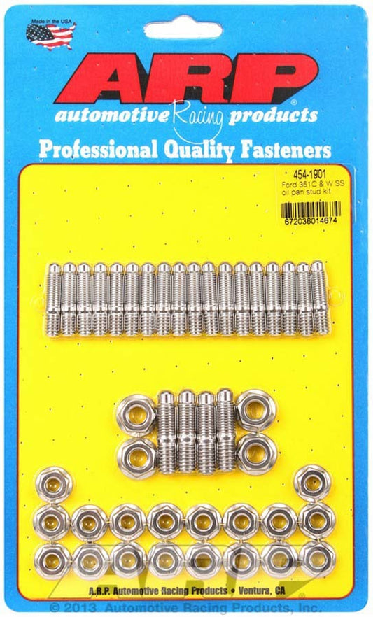 ARP Ford S/S Oil Pan Stud Kit 454-1901