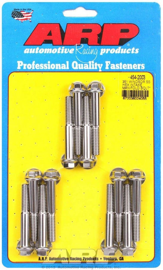 ARP SBF Intake Bolt Kit 454-2003