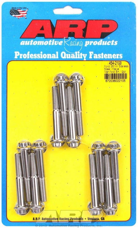 ARP SBF Intake Bolt Kit 454-2103