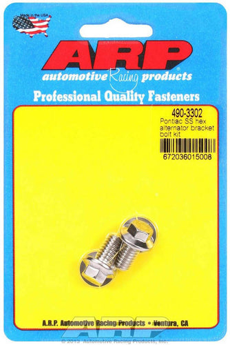 ARP Pontiac S/S Alternator Bracket Bolt Kit 6pt 490-3302