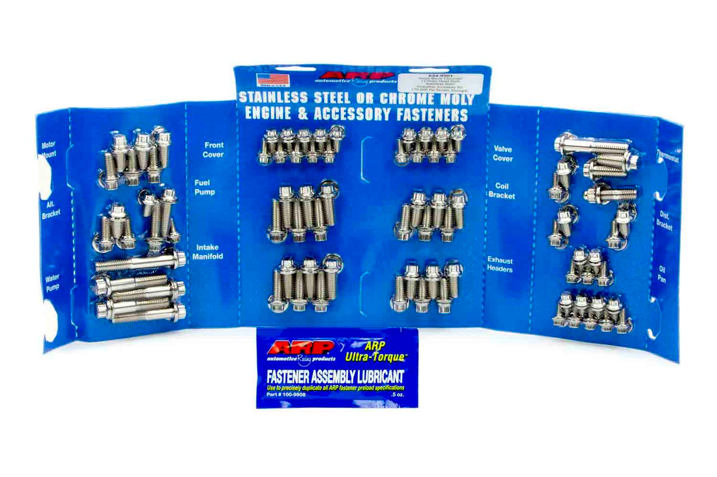ARP SBC S/S Complete Engine Fastener Kit 12pt 534-9501
