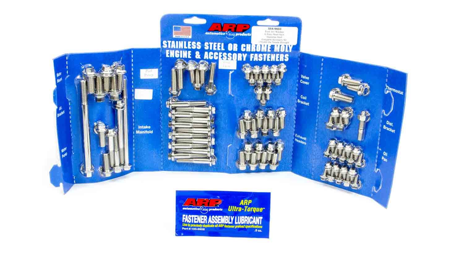 ARP SBF S/S Complete Engine Fastener Kit 6pt 554-9603