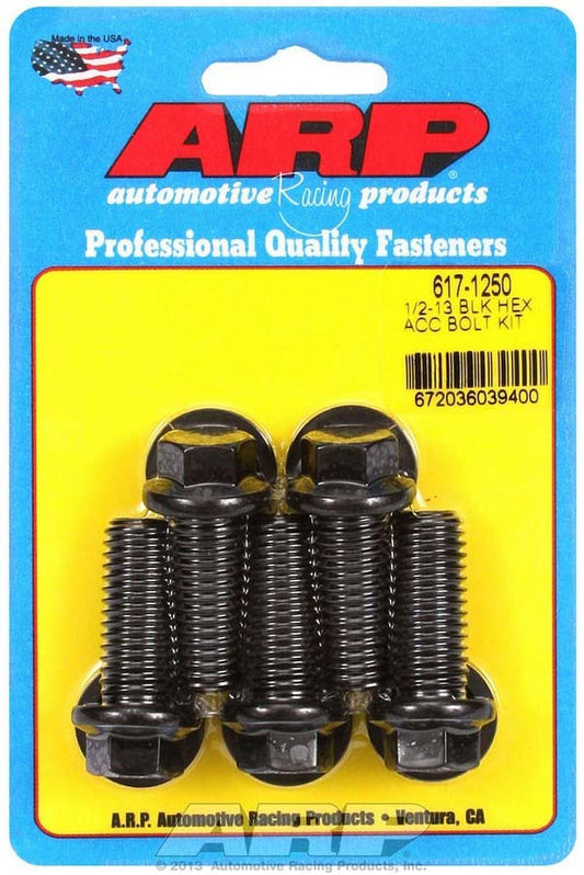ARP Bolt Kit - 6pt (5) 1/2-13 x 1.250 617-1250