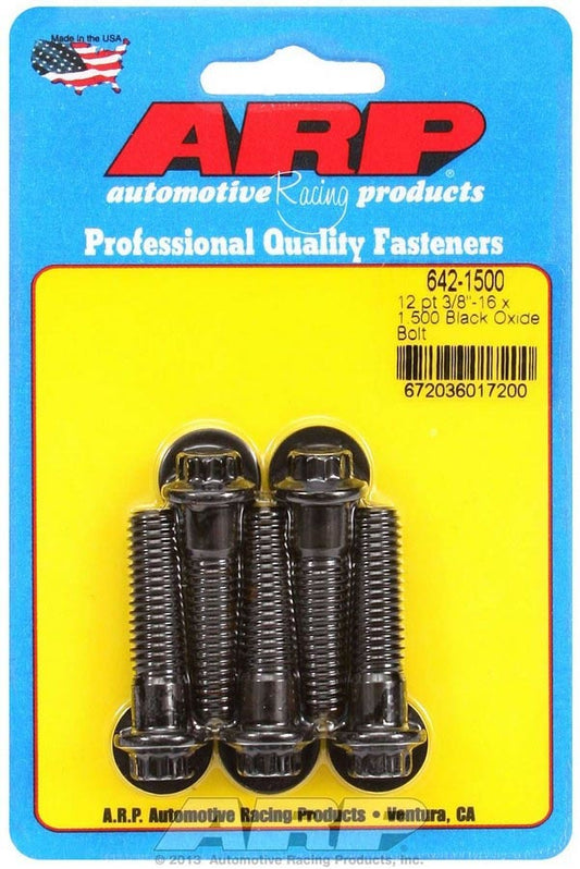 ARP Bolt Kit - 12pt (5) 3/8-16 x 1.500 642-1500