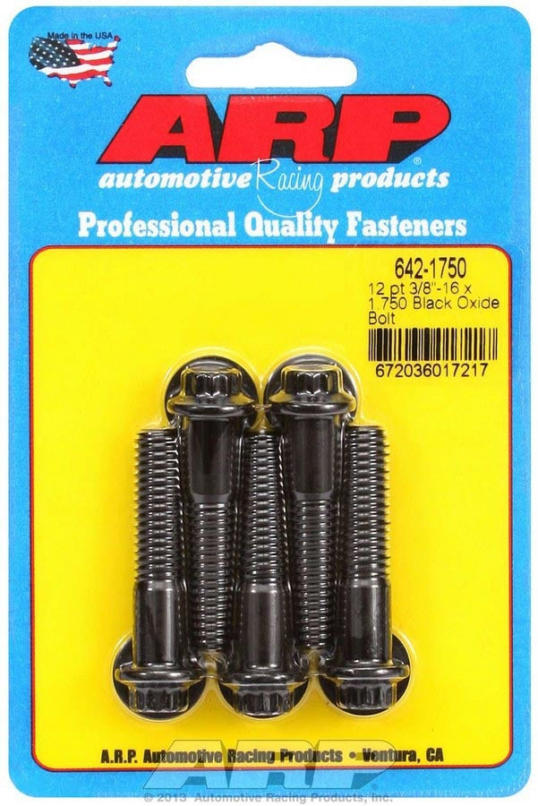 ARP Bolt Kit - 12pt (5) 3/8-16 x 1.750 642-1750