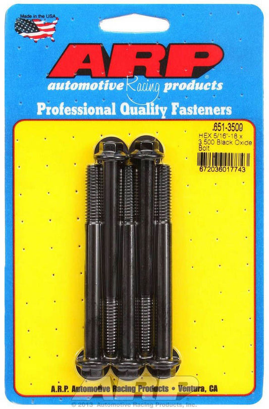 ARP Bolt Kit 6pt 5pk 5/16-18 x 3.500 651-3500