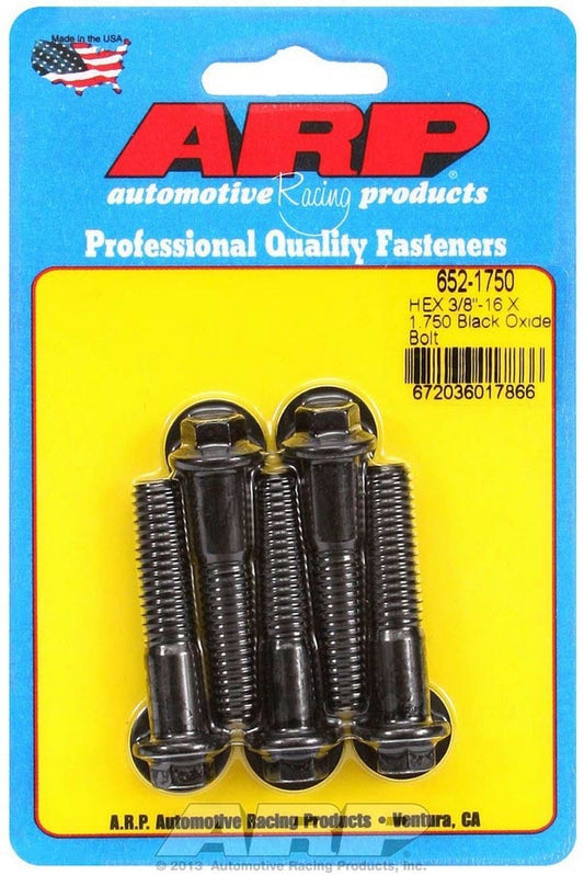 ARP Bolt Kit - 6pt (5) 3/8-16 x 1.750 652-1750