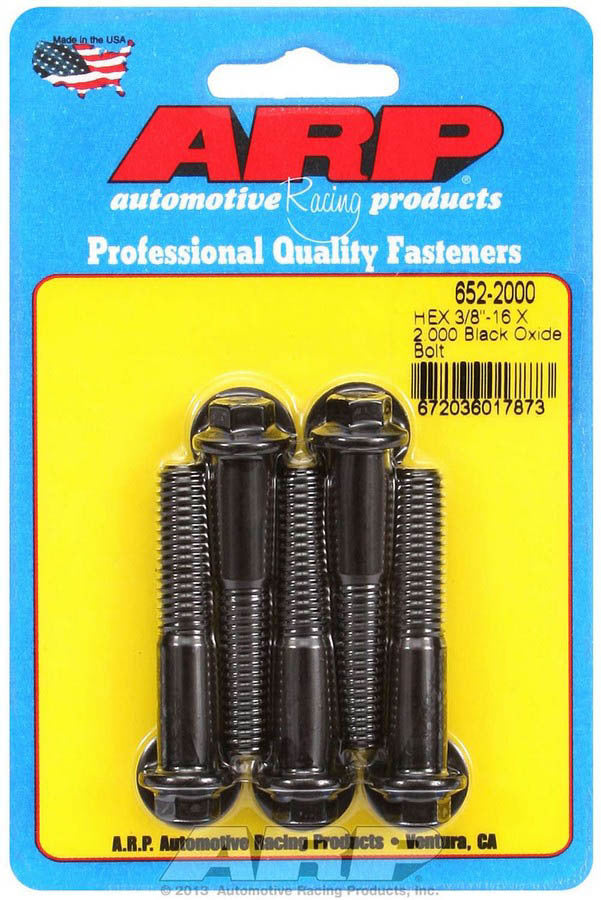 ARP Bolt Kit - 6pt (5) 3/8-16 x 2.000 652-2000