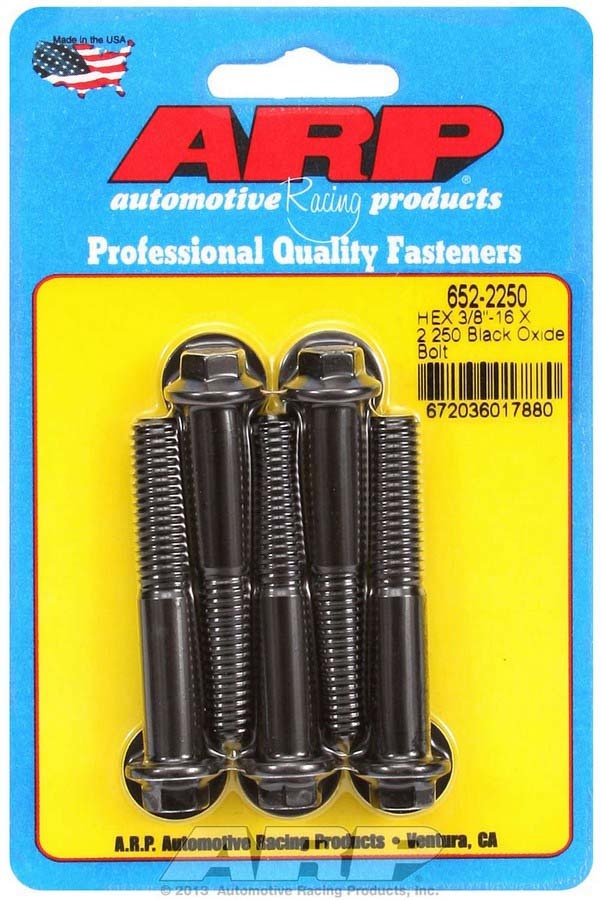 ARP Bolt Kit - 6pt (5) 3/8-16 x 2.250 652-2250