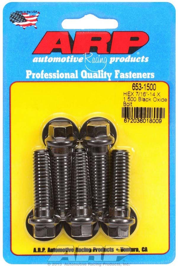 ARP Bolt Kit - 6pt (5) 7/16-14 x 1.500 653-1500