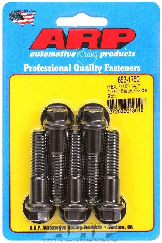 ARP Bolt Kit - 6pt (5) 7/16-14 x 1.750 653-1750