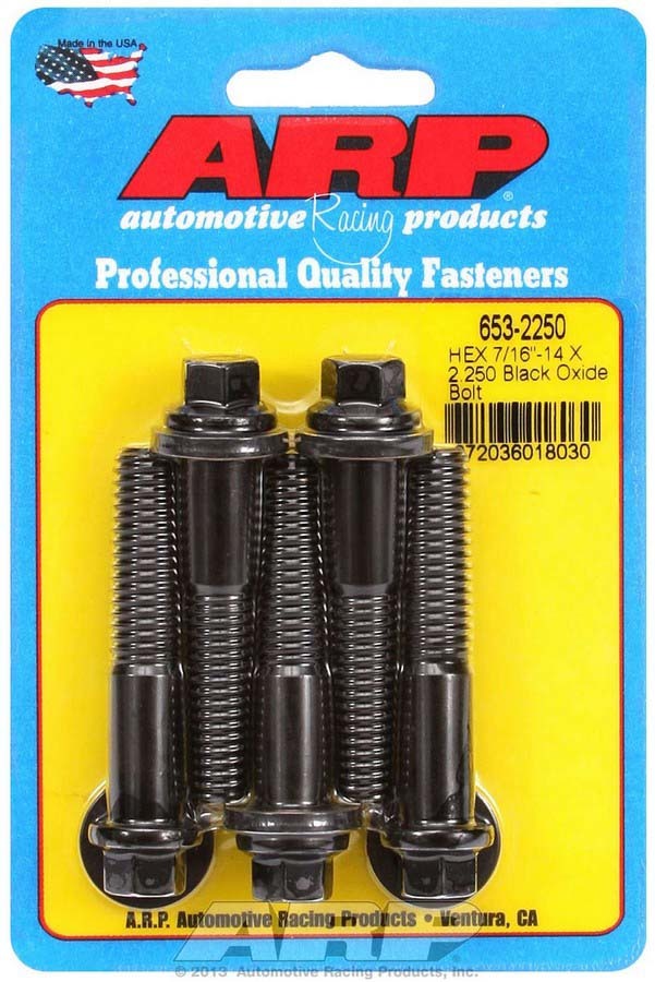 ARP Bolt Kit - 6pt (5) 7/16-14 x 2.250 653-2250