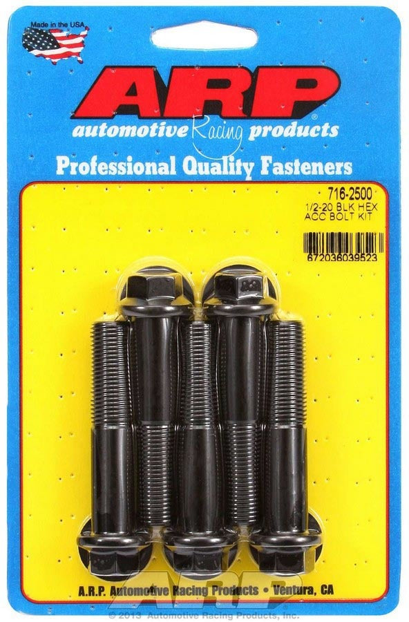 ARP Bolt Kit - 6pt (5pk) 1/2-20 x 2.500 716-2500