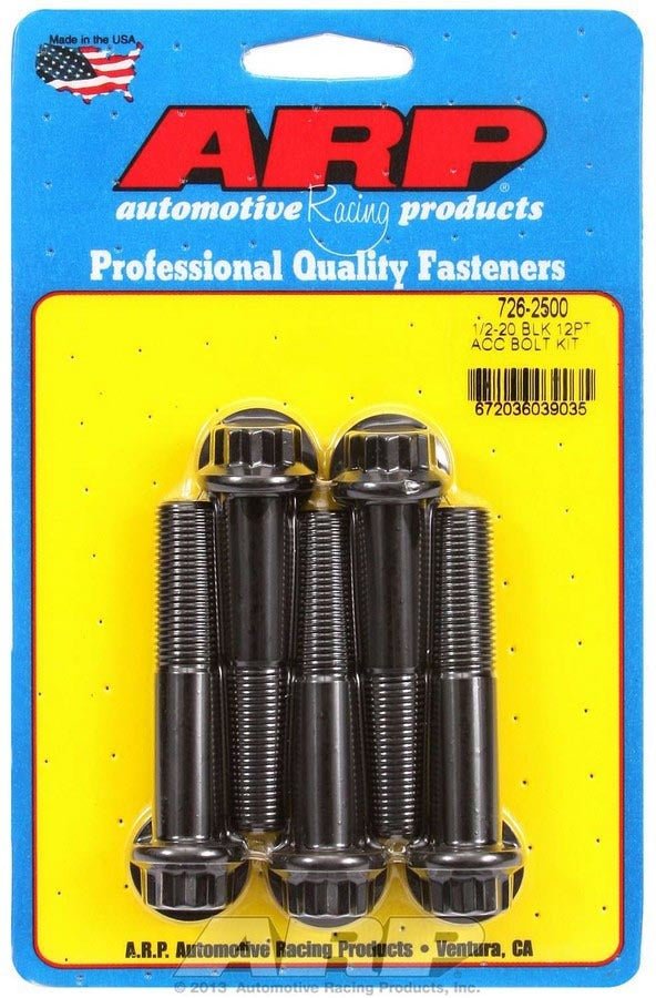 ARP Bolt Kit - 12pt (5pk) 1/2-20 x 2.500 726-2500